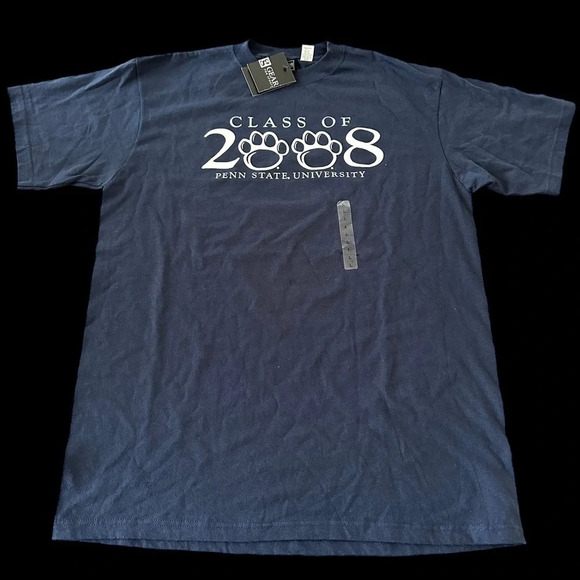 NWT Unisex Size Large Penn State University Class of 2008 T Shirt Alumni College - Picture 1 of 5